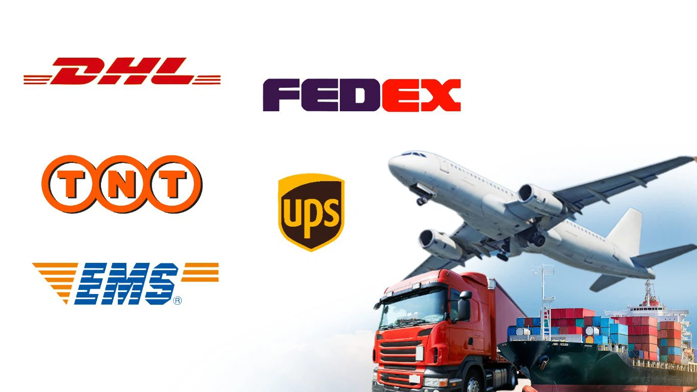 By Air, By Sea, DHL, UPS, FedEX